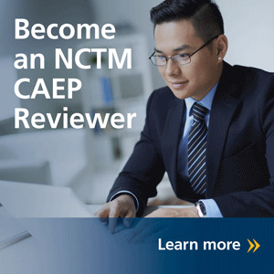 Become an NCTM CAEP Reviewer