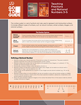 Go-To Guide Teaching Fractions and Rational Numbers, 3–5